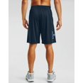 thumbnail image 4 of Under Armour Men's UA Freedom Tech Big Flag Logo Shorts 1359349-408 Academy, 4 of 5