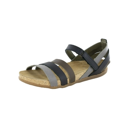 

El Naturalista Womens NF42 Zumaia Mary Jane Sandals Black Mixed EU 42 / US 11