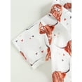 thumbnail image 6 of Coduop Toddler Boys Shorts,Short Sleeve Bull Head Print Shirt with Shorts Summer Outfit Set, 6 of 9
