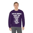 thumbnail image 5 of Days since last 3d print fail, 3D Printer hobbies maker - Unisex Heavy Blend Crewneck Sweatshirt, 5 of 9