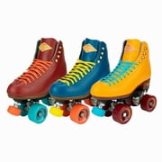 Riedell Quad Outdoor Roller Skates - Crew (Size 4 Medium, Color Crew Crimson)