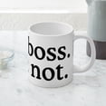 thumbnail image 5 of CafePress - Me Boss You Not - 20 Oz White Ceramic Mega Mug, 5 of 5