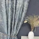 thumbnail image 3 of Classical New Chinese Jacquard Sea Tide Pattern High Precision Curtains Vertical Curtain Curtain with Three-dimensional Texture, 3 of 5