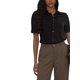 thumbnail image 2 of CAMISA DE MUJER CHIC INSPIRE DE MANGA CORTA CON CUELLO DESCENDIDO XL NEGRO, 2 of 7