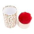 thumbnail image 4 of Blush Pink Christmas Themed Gift Box with Red Pom Holiday Time, 4 of 5