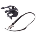 thumbnail image 6 of 8 pcs Cycling Road Mountain Toe Clips Plastic Anti-slip Toe Clip with Fixed Straps for Pedal (Black), 6 of 6