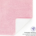 thumbnail image 4 of Bathroom Rugs and Mats Sets, Chenille Microfiber, Quick Dry, Ultra Soft Luxury, Shaggy Absorbent Non-Slip Washable Bath Rugs, Bath Mats for Bathroom, Shower Mat & Tub (Pink, 21"x32", 2 pcs), 4 of 6