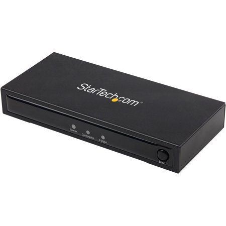 UPC: 0065030882620 | StarTech.com VID2HDCON2 S-Video or Composite to HDMI Converter with Audio – 720p – NTSC & PAL – Analog to HDMI Upscaler – Mac & Windows (VID2HDCON2)