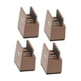 thumbnail image 4 of 4 piezas de elevadores de patas de cama que soportan bloques resistentes para sofá, sala de estar y mesa Altura 5 cm, 4 of 8