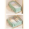thumbnail image 1 of Caja de almacenamiento de ropa interior de lino Tianshan, cajón de almacenamiento de ropa interior para dormitorio, armario doméstico multifuncional, caja de ropa interior, 1 of 6