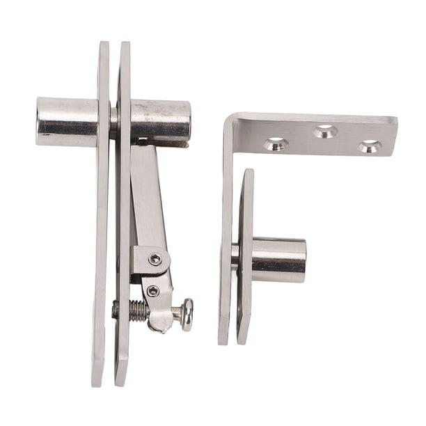Bisagra De Pivote De Puerta Oculta, Soporte De Carga De 300 Libras Bisagra De Pivote De Puerta De Columna Engrosada De Acero Inoxidable Para Puertas Con Marco De Aluminio