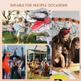 thumbnail image 6 of Inflatable Dinosaur Costume, Fancy Dinosaur Suit Blow up Full Body Dino Costume for Halloween Cosplay Party, 6 of 7