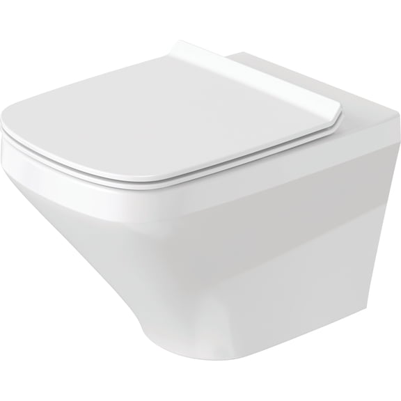 Duravit 2551092092 Durastyle 0.8/1.6 Gpf Dual Flush Wall Mounted One Piece Elongated