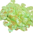 thumbnail image 1 of Paillette de costura de lentejuelas sueltas de cáscara nte de 15 mm, joyería DIY, bolsa de tela para manualidades, decoración Verde Baoblaze Lentejuelas, 1 of 7