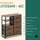 thumbnail image 2 of Mubson Comoda con 6 Cajones y 3 Repisas Osan, 2 of 5