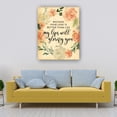 thumbnail image 4 of Psalm 63 3 Bible Verse Scripture Wall Art Floral Posters For Living Room Paintings Canvas Farmhouse Prints Unframed 12x18 in, 4 of 5
