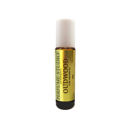 OudWood Perfume Oil. Perfume Studio IMPRESSION of TF Oud Wood for Men. 10ml Amber Glass Roll On White Cap; 100% Pure Parfum Oil (VERSION/TYPE Oil; Not Original (Best Oud Oil In The World)