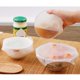 thumbnail image 4 of Tapa Del Tazón 4 Uds. De silicona reutilizable para alimentos frescos, envoltura elástica, película de sellado, cubierta para cuenco Tmvgtek Libre de BPA, 4 of 8