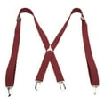 thumbnail image 3 of Bretelles pour Hommes, Bretelles Réglables Dos Sûr Durable Robuste Bretelles Réglables Solides Clip Droit Bretelles Habillées pour Ceinture, 3 of 8