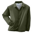 thumbnail image 2 of Augusta Sportswear Coachs Jacket, Olive Drab Green - 3XL, 2 of 4