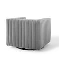 thumbnail image 5 of Conjure Tufted Swivel Upholstered Armchair by Modway, 5 of 10