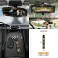thumbnail image 7 of Yuyamidu American Flag Car Seat Covers Set 15 PCS Deer Steering Wheel Protector Cover Auto Seat Belt Pads Coasters Trash Bin Hanging Storage Bag Cup Holders Rearview Mirror Cover Wristlet Keychain, 7 of 7