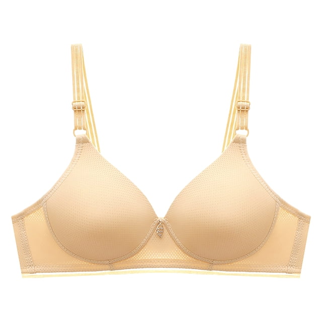 Timegard Bras for Women No Underwire Breathable Adjustable Strap Full Support Comfort Daily Bralette