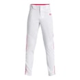 thumbnail image 3 of Pantalón de béisbol Under Armour Utility para niños, blanco/rojo, talla L, 3 of 3