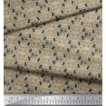 thumbnail image 2 of Soimoi Velvet Fabric Artistic Floral Shirting Print Fabric by The Yard 58 Inch Wide, 2 of 3
