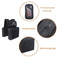 thumbnail image 3 of Pretty Comy Universal Motorcycles Snowmobiles ATV Tank Top Saddle Bag Waterproof Rack Bag Motor Fuel Tank Pouch With Detachable Phone Bag, 3 of 6