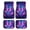 Butterfly, variant on Pzuqiu Three Horses Car Floor Mats Set of 4, Automotive Floor Mats Knitted Fabric Anti-slip All Weather Compatible with SUV Truck Trucks