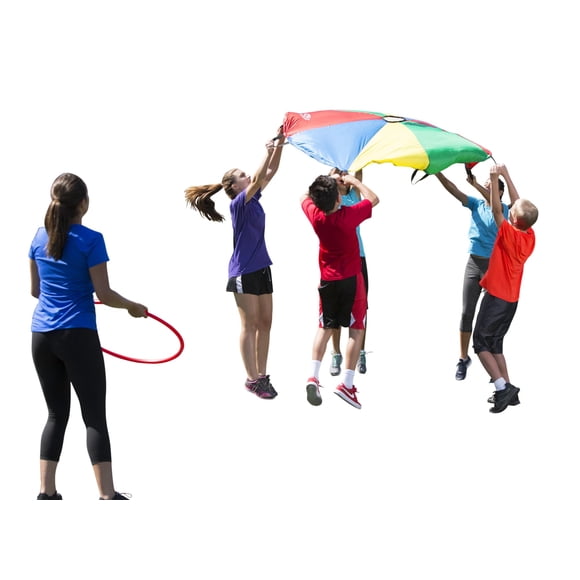 Paracaídas Sportime GripStarChutes diámetro 6 m con 18 asas
