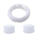 thumbnail image 4 of Conjunto de diadema y muñequeras de lavado de cara Yuyangstore blanco, 4 of 8