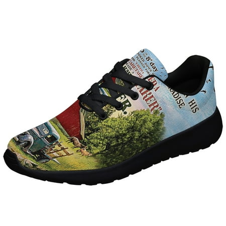 

God Made A Farmer Shoes Sneakers Black Size 6
