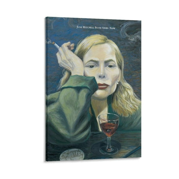 Joni Mitchell Both Sides Now Canvas Poster Bedroom Decoration Landscape Office Valentine's Birthday Gift