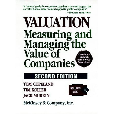 Valuation : Measuring and Managing the Value of Companies (Hardcover) 9780471009948