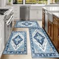 thumbnail image 6 of Kitchen Rugs Sets of 3 Non Slip Washable Kitchen Mats for Floor, Waterproof Kitchen Runner Rug, Floor Mat Carpet for Entryway, Laundry, Sink, Hallway, Bathroom, 6 of 12