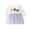 Purple, variant on Bellafa Toddler Girls Casual Fairy Applique Tulle Dress Ruffle Long Sleeve Princess Girls Sparkle Tutu Dress For 2-7 Years