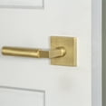 thumbnail image 4 of Viaggio Qadmltcon-Sth_Sd_Rh Motivo Solid Brass Non-Turning One-Sided Dummy Door Lever -, 4 of 7