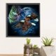 thumbnail image 1 of Cuadros Decorativos Diamante pintura 5D DIY completo taladro redondo Animal Kit decoración del hogar arte artesanía DQrwqpou embutido en tela, 1 of 7