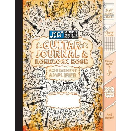 setting height guitar pickup Tab and Guitar Journal Paper Homework : (Orange) Book