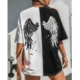 thumbnail image 3 of Camiseta de verano 2022 para mujer, camiseta de gran tamaño para hombre, camisetas para mujer, camisetas gráficas de manga corta para mujer, ropa, blusa de moda, 3 of 5