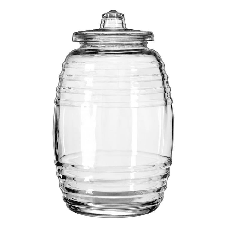 20 oz Acropolis Glass Jar With Glass Lid