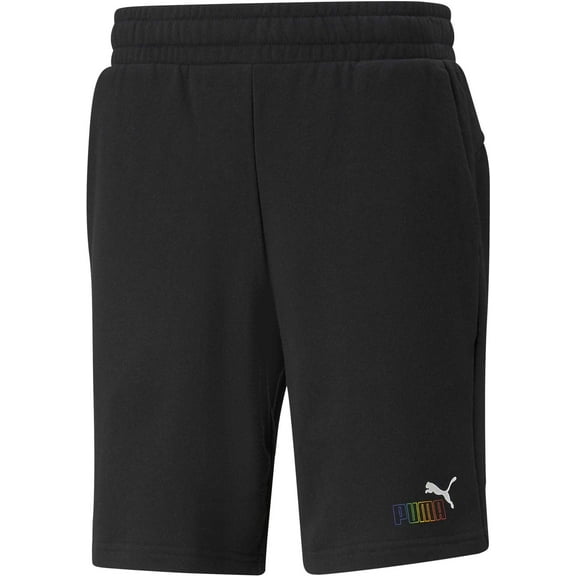 Men's Puma Black ESS  Rainbow 9" TR Shorts - 2XL
