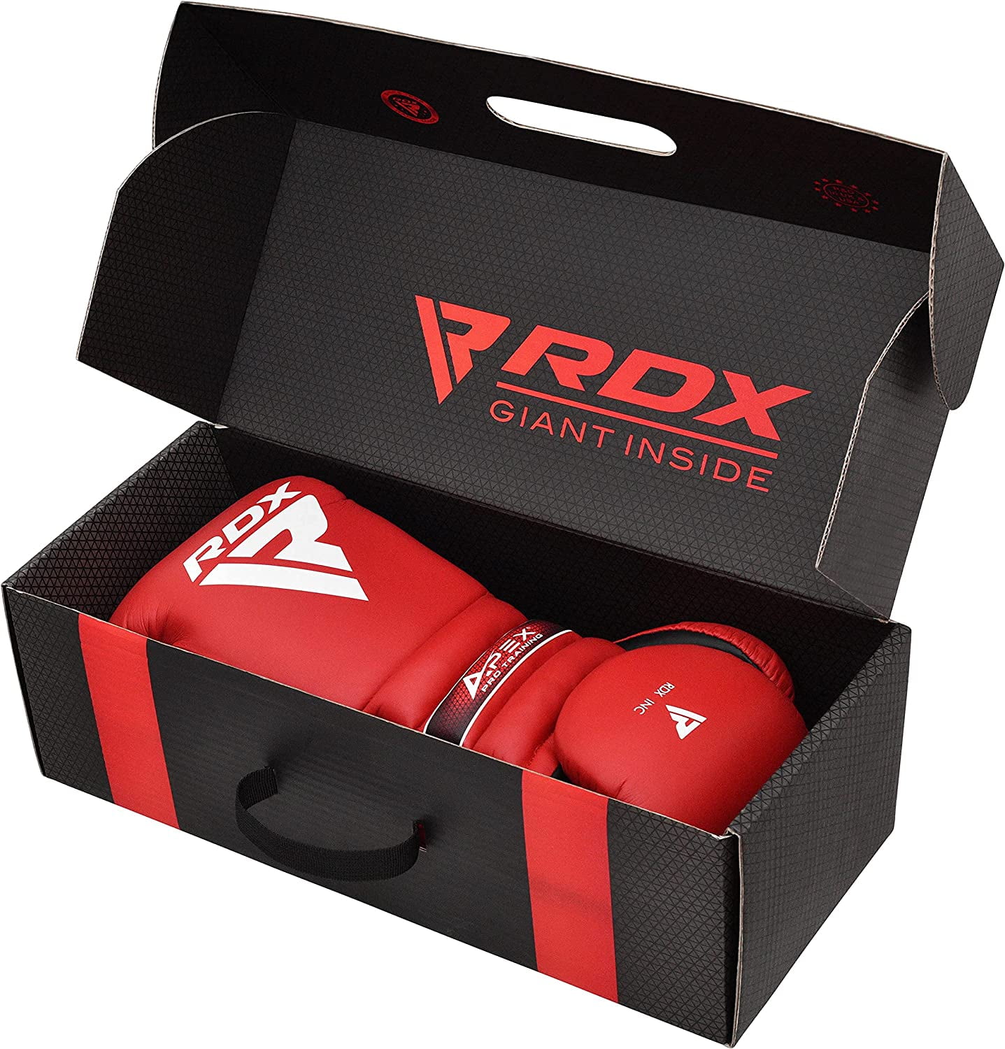 RDX Professional Boxing Fight Gloves, APEX Lace-Up Competition Fighter Gloves, Super Skin Maya Hide Leather, Padded Wrist Support, Multi-Layered, Traditional Extra Long Laces for Firm Secure Fit