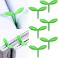 thumbnail image 1 of Sprout Little Green Bookmarks Mini Green Sprout Bookmarks Silicone Grass Buds Bookmarks Creative Gifts for Book Lovers Reading (6 Pieces)4*4cm Green, 1 of 5