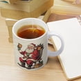 thumbnail image 5 of Christmas Coffee Mug - Christmas Santa Claus Mug - 330 ml / 11 oz White Ceramic Cup - Tea Cup for Xmas Party, 5 of 8