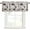 White, variant on Cow Pig Chicken Valances for Windows Farmhouse Kitchen Curtains Valances Rod Pocket Valance Curtains for Windows Country Farm Barn Windmill Star Text Window Valances for Bathroom Bedroom 42"x12"