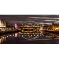 thumbnail image 2 of Frank, Assaf 24x14 Gold Ornate Wood Framed with Double Matting Museum Art Print Titled - The Tyne bridge, Newcastle Upon Tyne, FTBR-1880, 2 of 4