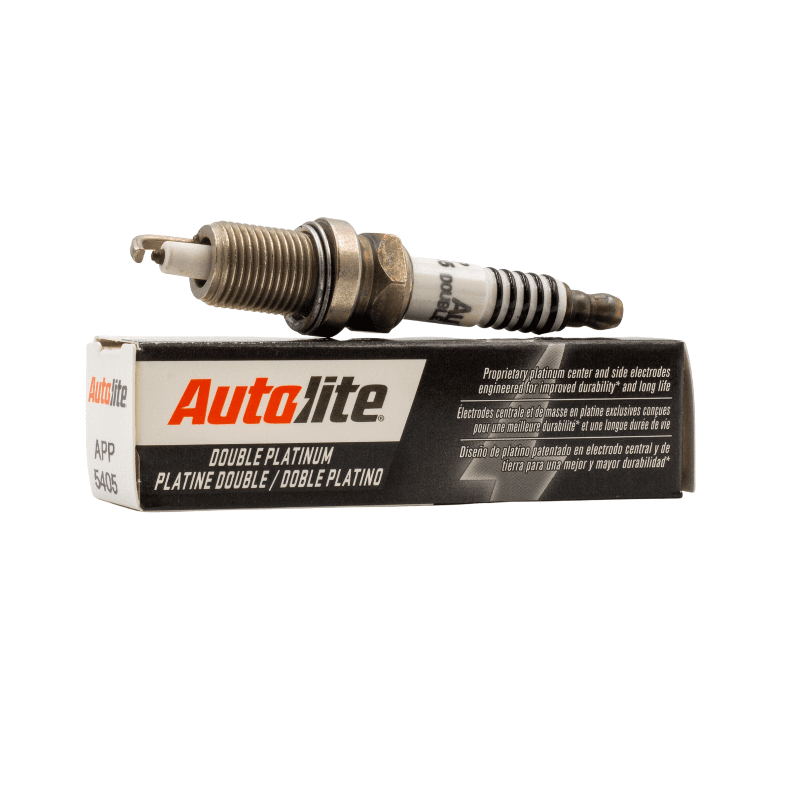 Autolite APP5405 Double Platinum Spark Plug Fits select: 2006-2010 DODGE CHARGER, 2005-2006 CHRYSLER 300C